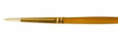 Кисть художественная щетина Гамма "Студия", круглая №2, длинная ручка
